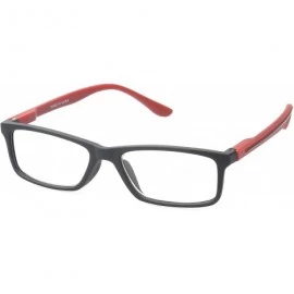 Square Avon' Rectangle Reading Glasses - Blackred-1.00 - CI11P2VQ945 $21.44