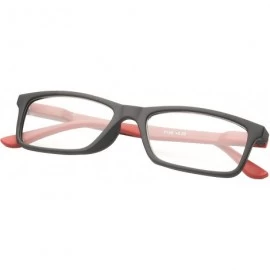 Square Avon' Rectangle Reading Glasses - Blackred-1.00 - CI11P2VQ945 $21.44