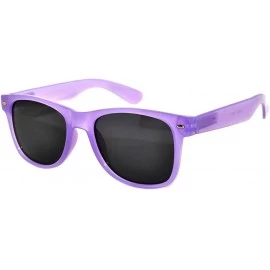 Rimless Classic Vintage 80's Style Sunglasses Colored plastic Frame for Mens or Womens - CF11R0PF2IZ $11.37