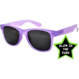 Rimless Classic Vintage 80's Style Sunglasses Colored plastic Frame for Mens or Womens - CF11R0PF2IZ $11.37