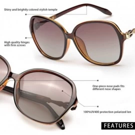 Oversized Oversized Sunglasses Polarized Shopping - C018T6RMQGU $30.22