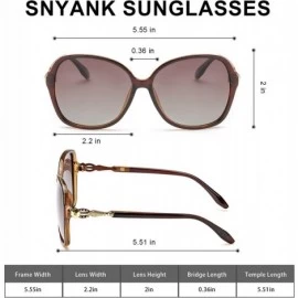 Oversized Oversized Sunglasses Polarized Shopping - C018T6RMQGU $20.42