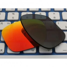 Sport Replacement Lenses Sliver XL Sunglasses OO9341 - Fire Red - Polarized - CJ12NACEUN7 $28.59