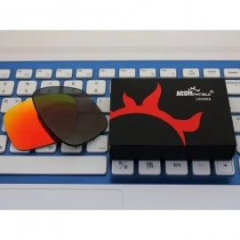 Sport Replacement Lenses Sliver XL Sunglasses OO9341 - Fire Red - Polarized - CJ12NACEUN7 $28.59