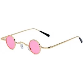 Sport Small Circle Multicolor Hip Hop Style Sunglasses Personalized Glasses Decorative Mirror - 1 - CM190QUI636 $35.15