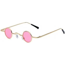 Sport Small Circle Multicolor Hip Hop Style Sunglasses Personalized Glasses Decorative Mirror - 1 - CM190QUI636 $57.79