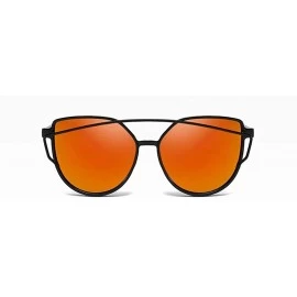 Goggle Fashion UV 400 Protection Glasses Travel Goggles Outdoor PC Frame Sunglasses - Black Red - CP18Q6UT89U $9.10