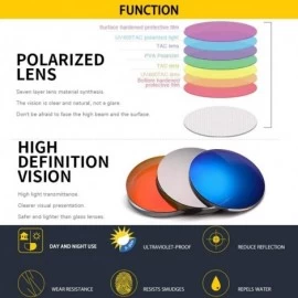Aviator Polarized Sunglasses Prescription Eyeglass Orange 2 - Round-yellow - CM18RSWEZ4X $26.18