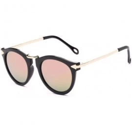 Cat Eye Sun Glasses Cat Eye Sunglasses Retro Eyewear Women Arrow Decoration Metal Temple Sun Glasses-6 - CK199HY7OUU $24.39