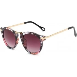 Cat Eye Sun Glasses Cat Eye Sunglasses Retro Eyewear Women Arrow Decoration Metal Temple Sun Glasses-6 - CK199HY7OUU $24.39