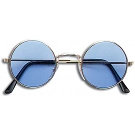 Round BA366 Lennon Glasses Blue - One Size - CD1144Z2D09 $7.34