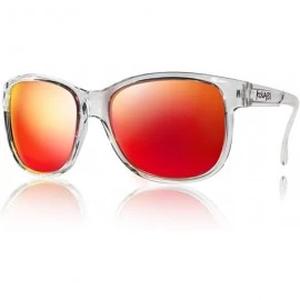 Sport Barracuda Sport Sunglasses G3218 - Red/Clear - C118C3T66M9 $44.17
