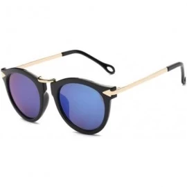 Cat Eye Sun Glasses Cat Eye Sunglasses Retro Eyewear Women Arrow Decoration Metal Temple Sun Glasses-6 - CK199HY7OUU $24.39