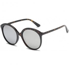 Sport Female Big box Sunglasses Shade Glasses Men and women Sunglasses - Leopard Print - C118LLCHIDZ $17.68