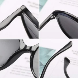 Sport Female Big box Sunglasses Shade Glasses Men and women Sunglasses - Leopard Print - C118LLCHIDZ $7.54