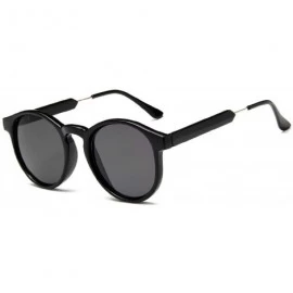 Oversized Retro Round Sunglasses Women Men Brand Design Transparent Female Sun glasses - 3 - CK18W4EC7R7 $26.24