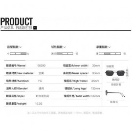 Square 2019 New trend metal fashion square unisex marine lens brand designer sunglasses UV400 - Gold Tea - CS18M90NI23 $13.23