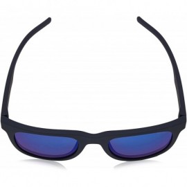 Rectangular Pld7020/S Rectangular Sunglasses - Blue - C8185AUIILC $34.64