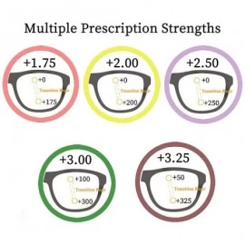 Cat Eye Asymptotic Multifocal Progressive Multifocus Eyewear 865 - Black - C31853C02N0 $30.08