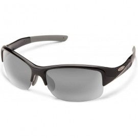 Rimless Torque Sunglasses - Black - C31875CEU8K $71.89