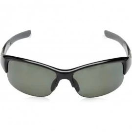 Rimless Torque Sunglasses - Black - C31875CEU8K $35.53