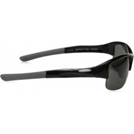 Rimless Torque Sunglasses - Black - C31875CEU8K $35.53