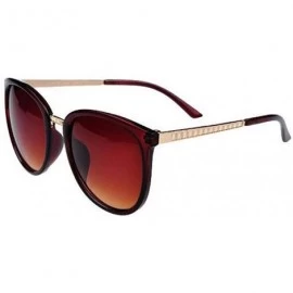 Oversized Sunglasses for Women Cat Eye Vintage Sunglasses Retro Oversized Glasses Eyewear - C - C118QMWSNG2 $16.61