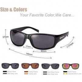 Sport Fashion Sunglasses Men Polarized Sports Sun Glasses Driving Fishing Yellow - Yellow - CW18YKURQUC $11.22