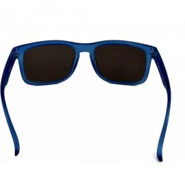 Wayfarer Outdoor Reader Wayfair Sunglasses - RX Magnification - Lightweight - Men & Women - Not Bifocals (Blue - 3.0) - CW18E...