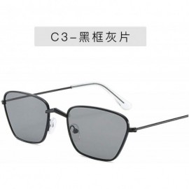 Rimless Retro Cute Sexy Cat Eye Sunglasses Women Fashion Luxury Mirror Tinted Color Lens Sun Glasses Vintage UV400 - 3 - CE19...