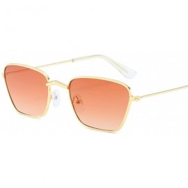 Rimless Retro Cute Sexy Cat Eye Sunglasses Women Fashion Luxury Mirror Tinted Color Lens Sun Glasses Vintage UV400 - 3 - CE19...