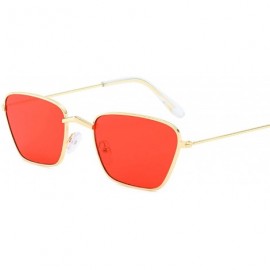 Rimless Retro Cute Sexy Cat Eye Sunglasses Women Fashion Luxury Mirror Tinted Color Lens Sun Glasses Vintage UV400 - 3 - CE19...