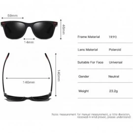 Round Unisex HD TAC Polarized Aluminum Sunglasses Vintage Sun Glasses UV400 Protection For Men/Women - A - CF198O3XU4D $31.72