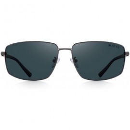 Square Men Oversized HD Polarized Sunglasses for Men Driving TR90 Legs UV400 Protection Sun glasses - G15 - CJ18XG7QMKT $12.12