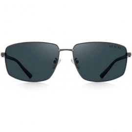 Square Men Oversized HD Polarized Sunglasses for Men Driving TR90 Legs UV400 Protection Sun glasses - G15 - CJ18XG7QMKT $12.12
