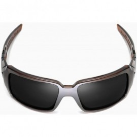 Sport New WL Polarized Titanium+Black Replacement Lenses Oil Drum II Sunglasses - CS11KG18PVV $24.72