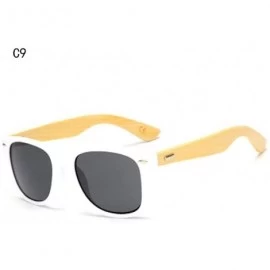 Goggle Sunglasses Men Women Travel Goggles Sun Glasses Vintage Wooden Leg C1 - C9 - CQ18XE08733 $7.71