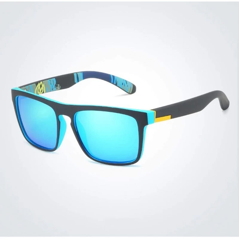 Square Polarized Sunglasses Glasses Driving - 4 - C91900WUWMG $40.71