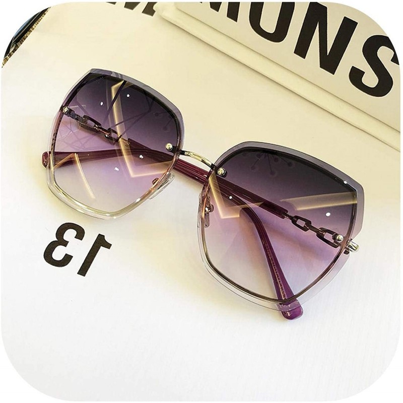 High Qulity Women RimlSquare Sunglasses Metal 2019 Shades Fashion ...