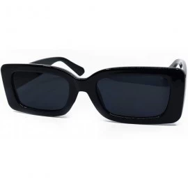 Oversized 8340 Premium Oversize XL Mod Pop Classic Candy Funky Designer Retro Vintage Women Men Fashion Sunglasses - Black - ...