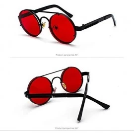 Oversized Unisex Fashion Sunglasses for Driving-Travel Outdoor Activites UV400 Eyewear - C8-black Frame Red Lens - CW18X4Q9Z8...