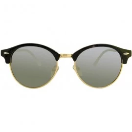 Rimless xc4246 polarized retro half rimless sunglasses man and women - Silver - CO18YLOX9OL $17.53