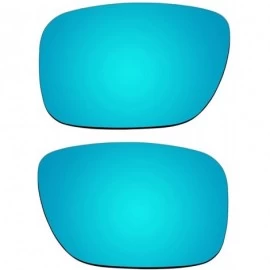 Sport Replacement Polarized Lenses Holbrook Sunglasses - Ice Blue - CE11MXAUXTT $28.68