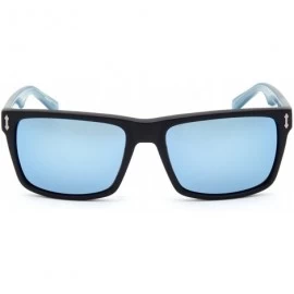 Shield Adult Blindside Sunglasses - Matte Black Blue- 57/18/145 - C112DV09FP3 $37.20