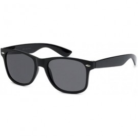 Wayfarer 5-PACK Black Frame Smoke Lens Vintage Sunglasses - C312NRKOB11 $21.67