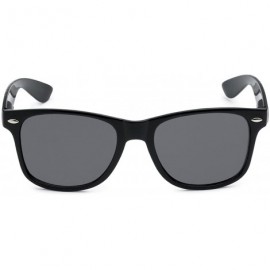 Wayfarer 5-PACK Black Frame Smoke Lens Vintage Sunglasses - C312NRKOB11 $21.67