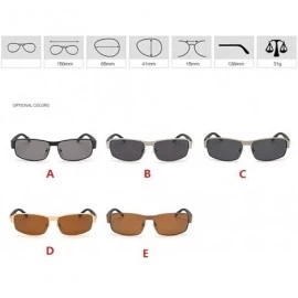 Oval Sunglasses for Outdoor Sports-Sports Eyewear Sunglasses Polarized UV400. - C - CN184KCCK94 $10.43