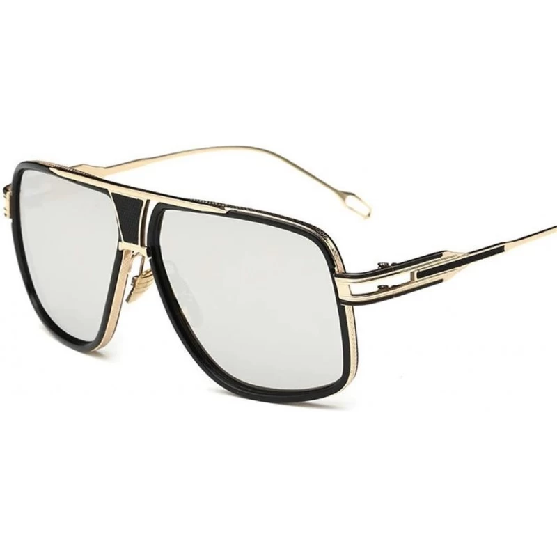 Round Sunglasses Men Sun Glasses Driving - 2 - CG18R3YL3L5 $26.18