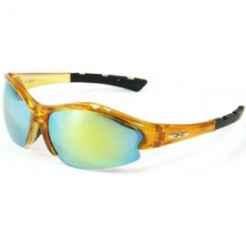 Sport Sports Running Racing Cycling Outdoor Sunglasses SA2362 - Yellow - CO11FW6JXZR $12.22