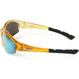 Sport Sports Running Racing Cycling Outdoor Sunglasses SA2362 - Yellow - CO11FW6JXZR $19.92